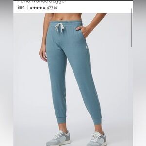 Dark Green Performance Jogger Pants